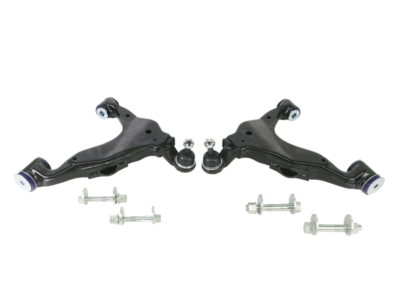 SuperPro 2003 Lexus GX470 Base Front Lower Camber/Caster Adjustable Control Arm Kit Superpro Bushing Kits  AXOPROS
