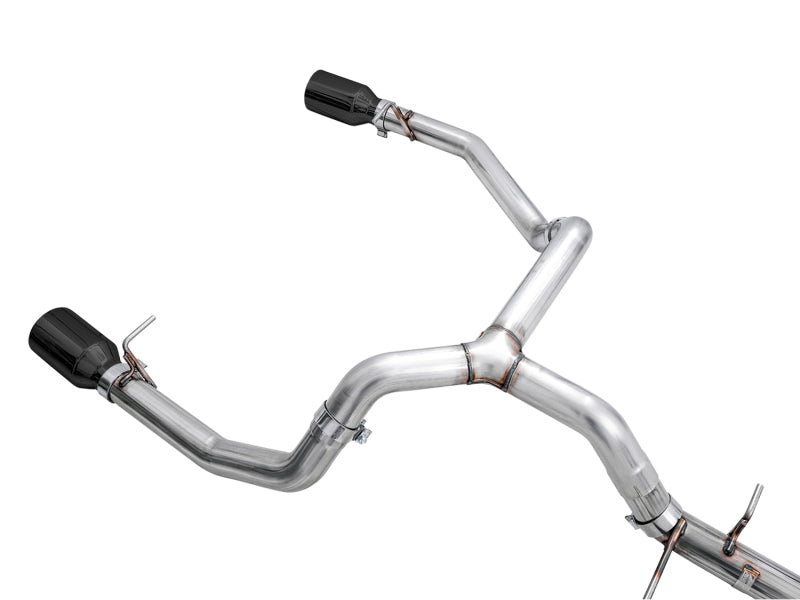 AWE Tuning 4th Gen GM 1500 5.3L 0FG Catback Split Rear Exit (Flat Bumper) - Dual Diamond Tips AWE Tuning Catback  AXOPROS