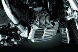 Kuryakyn Oil Cooler Cover 11-16 Touring Chrome Kuryakyn Other Body Components  AXOPROS