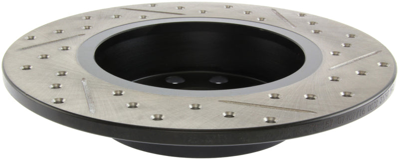 StopTech Slotted & Drilled Sport Brake Rotor Stoptech Brake Rotors - Slot & Drilled  AXOPROS