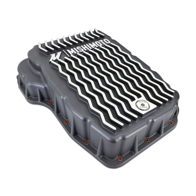 Mishimoto 2007.5 + Ram 6.7L Cummins 68RFE Transmission Pan - Cast - GR Mishimoto Transmission Pans  AXOPROS