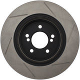 StopTech Power Slot 01-07 BMW M3 (E46) / 00-04 BMW M5 (E39) Rear Right Slotted Rotor Stoptech Brake Rotors - Slotted  AXOPROS