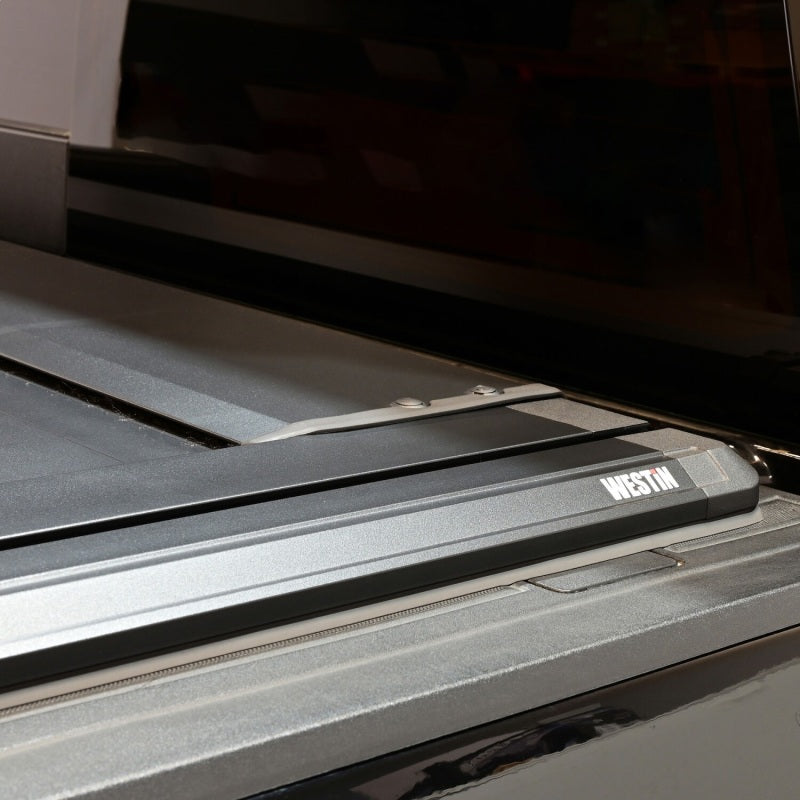 Westin 19-26 Chev/GMC Silverado/Sierra 1500 5ft 8in Bed Electric Retractable Tonneau Cover - Black Westin Tonneau Covers - Retractable  AXOPROS