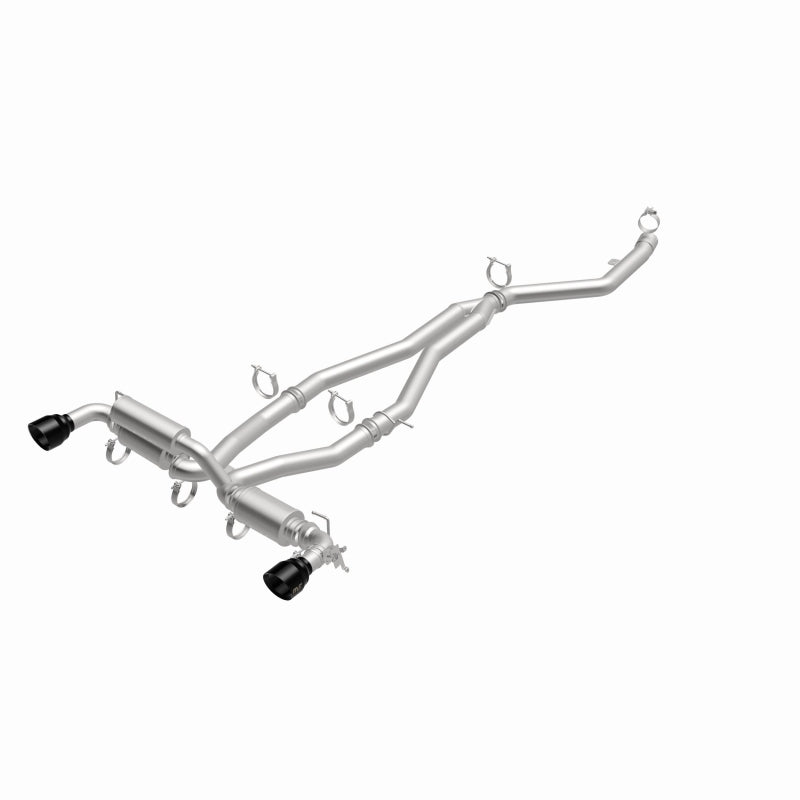 MagnaFlow 2020+ Toyota Supra SPEQ Series Cat-Back Performance Exhaust System w/ Black Chrome Tips Magnaflow Catback  AXOPROS