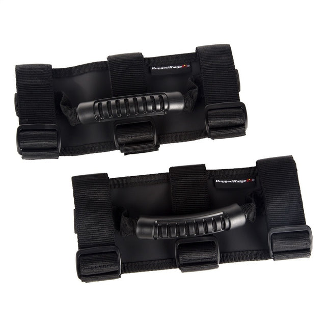 Rugged Ridge Ultimate Grab Handles Black 55-20 CJ/Jeep Wrangler /JT Rugged Ridge Dash & Interior Trim  AXOPROS