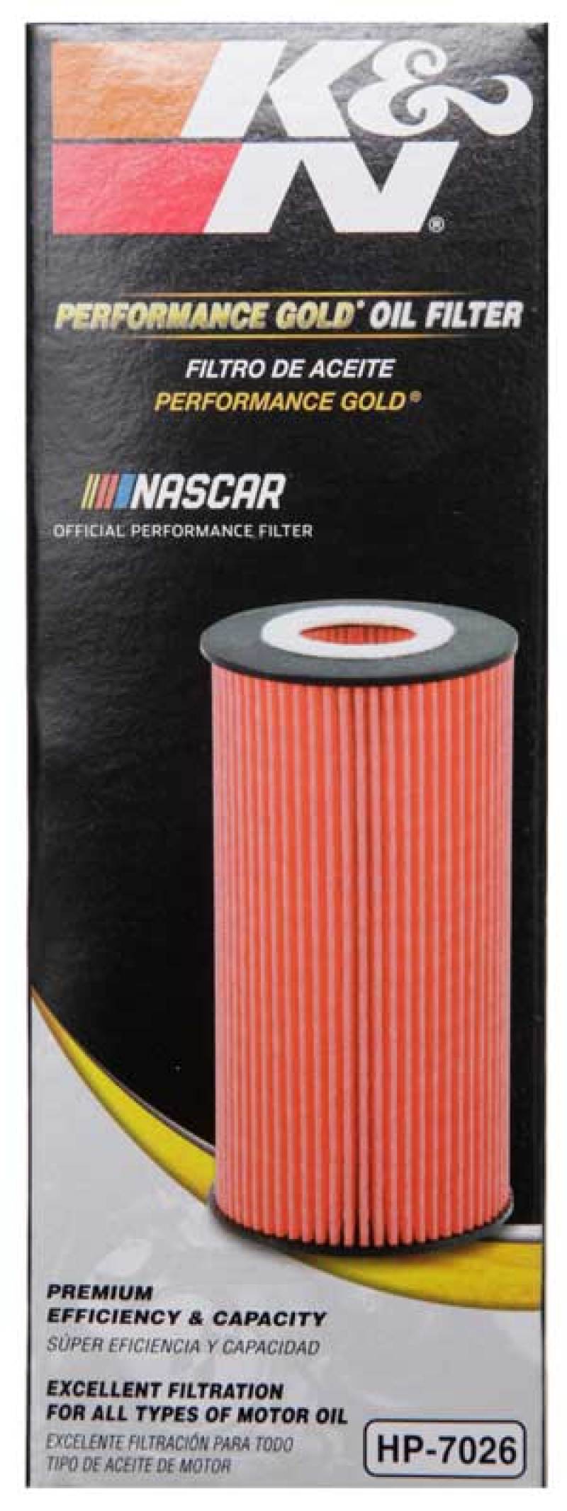 K&N Performance Oil Filter for 14-17 Dodge Durango 3.6L / 14-17 Jeep Grand Cherokee 3.6L K&N Engineering Oil Filters  AXOPROS
