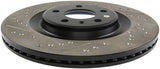 StopTech Slotted & Drilled Sport Brake Rotor Stoptech Brake Rotors - Slot & Drilled  AXOPROS