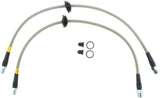 StopTech 00-06 BMW X5 Stainless Steel Front Brake Line Kit Stoptech Brake Line Kits  AXOPROS