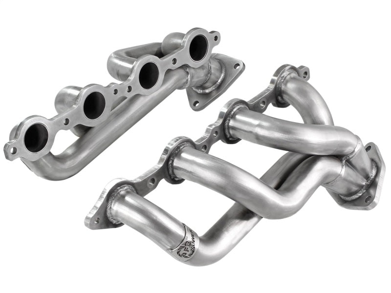 aFe Power Twisted Steel Headers 409 Stainless Steel 02-13 GM Silverado/Sierra 1500 V8 GMT800/GMT900 aFe Headers & Manifolds  AXOPROS
