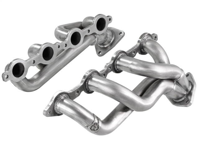 aFe Power Twisted Steel Headers 409 Stainless Steel 02-13 GM Silverado/Sierra 1500 V8 GMT800/GMT900 aFe Headers & Manifolds  AXOPROS