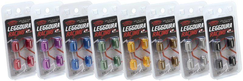 Project Kics Leggdura Racing Valve Cap Set Bronze Project Kics Wheel Accessories  AXOPROS