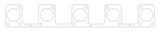 Cometic 04-05 Dodge Viper .030 inch MSL Gen III Exhaust Gasket Cometic Gasket Exhaust Gaskets  AXOPROS
