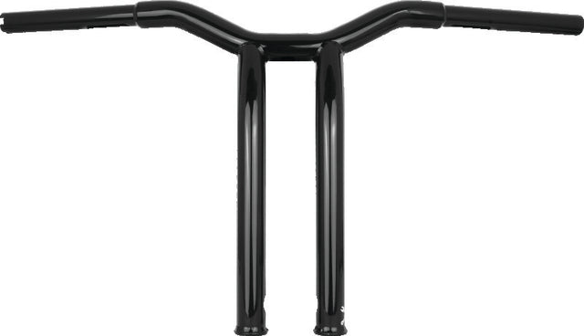 Burly Brand Dominator Raked Bar 14in - Gloss Black Burly Brand Handlebars  AXOPROS