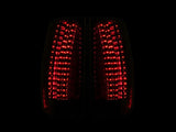 ANZO 2007-2011 Cadillac Escalade LED Taillights Chrome ANZO Tail Lights  AXOPROS