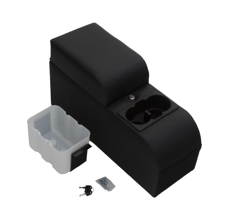 Rampage 1976-1983 Jeep CJ5 Padded Console Floor Mount - Black Rampage Dash & Interior Trim  AXOPROS