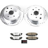 Power Stop 15-19 Subaru WRX Rear Z26 Street Warrior Brake Kit PowerStop Brake Kits - Performance D&S  AXOPROS