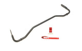 BMR 08-09 Pontiac G8 Rear Hollow 22mm Adj. Sway Bar Kit w/ Bushings - Black Hammertone BMR Suspension Sway Bars  AXOPROS