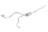 Borla 14 Silv/Sierra C/B Exh ATAK 1500 5.3L V8 AT/MT 2&4WD Ext Cab Split Side Exit Borla Catback  AXOPROS
