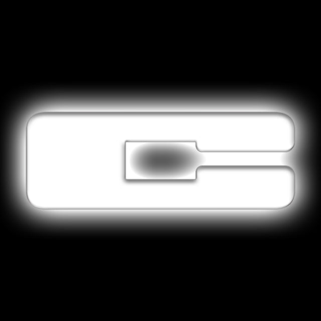 ORACLE Lighting Universal Illuminated LED Letter Badges - Matte Wht Surface Finish - C ORACLE Lighting Light Accessories and Wiring  AXOPROS