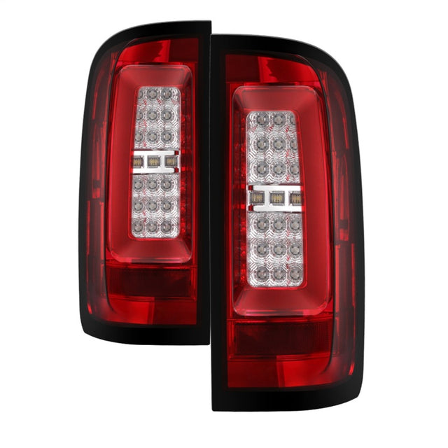 Spyder Chevy Colorado 2015-2017 Light Bar LED Tail Lights - Red Clear ALT-YD-CCO15-LED-RC SPYDER Tail Lights  AXOPROS