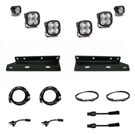 Baja Designs 2021+ Ford Raptor Aftermarket Pro Fog Pocket Kit Baja Designs Fog Lights  AXOPROS