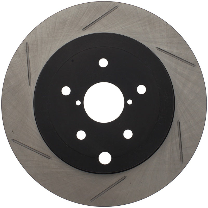 StopTech Power Slot 08-10 Subaru Impreza STi Rear Right Slotted Rotor Stoptech Brake Rotors - Slotted  AXOPROS