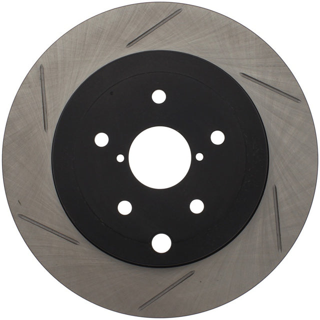 StopTech Power Slot 08-10 Subaru Impreza STi Rear Right Slotted Rotor Stoptech Brake Rotors - Slotted  AXOPROS