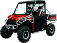 DragonFire Racing UTV Doors - Fits Polaris Ranger XP 900 13-19- Ranger 1000 DragonFire Racing Doors  AXOPROS