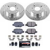 Power Stop 12-18 Fiat 500 Rear Z23 Evolution Sport Brake Kit PowerStop Brake Kits - Performance D&S  AXOPROS