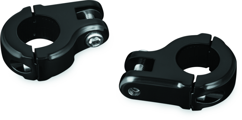 Kuryakyn Brute Highway Peg Mount Black Kuryakyn Footpegs  AXOPROS