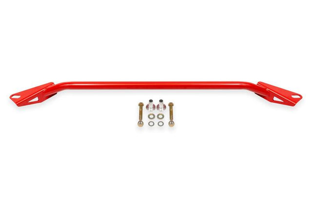 BMR 24-25 Ford Mustang S650 Chassis Brace Front Subframe 2-point - Red BMR Suspension Chassis Bracing  AXOPROS