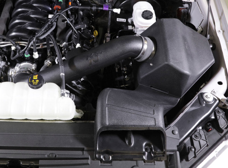 K&N 63 Series AirCharger Performance Intake 15-19 Ford F150 5.0L V8 F/I K&N Engineering Cold Air Intakes  AXOPROS