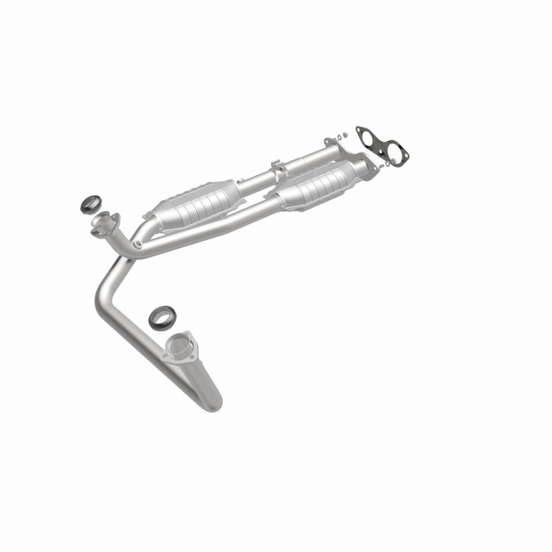 MagnaFlow Conv DF GM Truck/Suv Dual Outlet 96 Magnaflow Catalytic Converter Direct Fit  AXOPROS