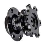 Sparco Steering Wheel Quick Release Tuning Blk SPARCO Steering Wheel Hubs  AXOPROS