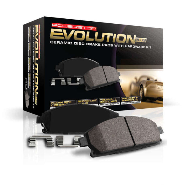 Power Stop 20-21 Mercedes-Benz GLE350 Front Z17 Evo Ceramic Brake Pad w/Hardware PowerStop Brake Pads - OE  AXOPROS