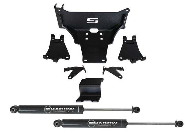 Superlift 05-22 Ford F-250/F-350 4WD Dual Steering Stabilizer Kit w/ Superlift Shocks (No Lift Req) Superlift Steering Stabilizer  AXOPROS