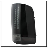 Spyder GMC Sierra 07-13 (Not 3500 Dually 4 Rear Wheels)LED Tail Lights Blk Smke ALT-YD-GS07-LED-BSM SPYDER Tail Lights  AXOPROS