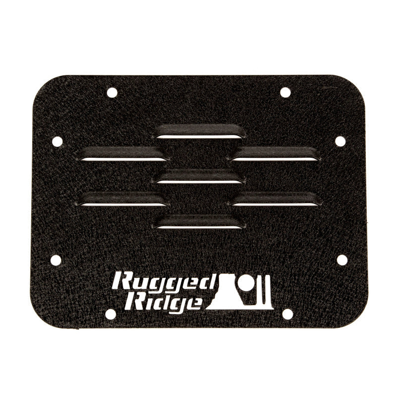 Rugged Ridge Tire Carrier Delete Plate 07-18 Jeep Wrangler JK Rugged Ridge Spare Tire Carriers  AXOPROS