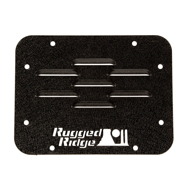 Rugged Ridge Tire Carrier Delete Plate 07-18 Jeep Wrangler JK Rugged Ridge Spare Tire Carriers  AXOPROS