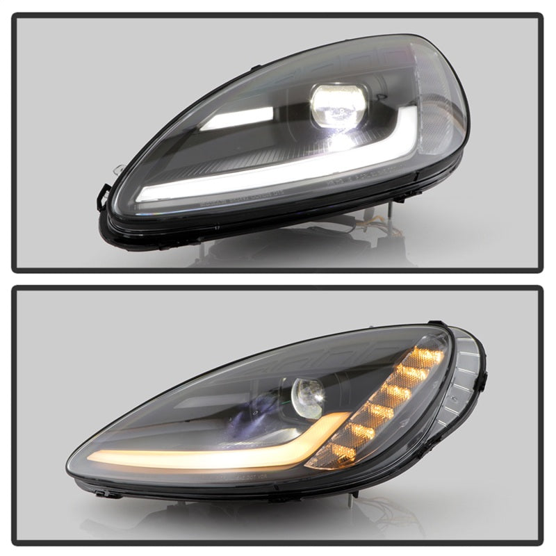 Spyder Apex Series 05-13 Chevrolet C6 Corvette Hi Powered LED Module Headlights SPYDER Headlights  AXOPROS