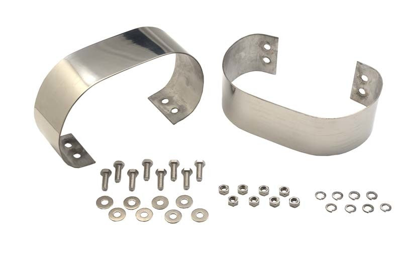 Kentrol 76-95 Jeep CJ/Wrangler YJ Bumperettes Pair - Polished Silver Kentrol Bumper Accessories  AXOPROS
