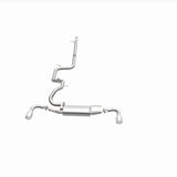 MagnaFlow 10-12 Mazda 3 L4 2.5L Hatchback Split Rear Exit Stainless Cat Back Performance Exhaust Magnaflow Catback  AXOPROS