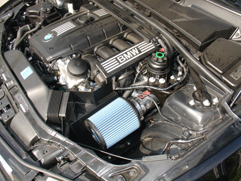 Injen 08-09 128i E82 / 07-09 328i E92 / 2006 330i E92 3.0L 6 Cyl. (Includes Heat Shield) Black Short Injen Cold Air Intakes  AXOPROS