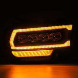 AlphaRex 19-21 Ram 2500 NOVA LED Proj Headlights Plank Style Black w/Activ Light/Seq Signal/DRL AlphaRex Headlights  AXOPROS