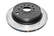 DBA 08-10 STi/2017 BRZ w/Perf. Pkg. Dual-Drilled Rear Slotted 4000 Series Rotor DBA Brake Rotors - Slotted  AXOPROS