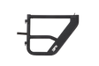 Body Armor 4x4 07-18 Jeep Wrangler JK Tube Doors Rear Pair Body Armor 4x4 Door Panels  AXOPROS