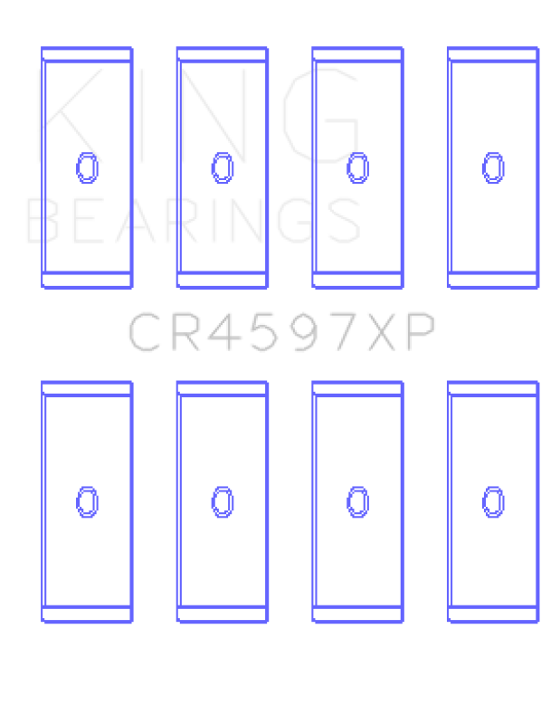 King Volkswagen 2.0L FSI/TFSI Performance Rod Bearing Set - Size STD King Engine Bearings Bearings  AXOPROS