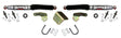 Skyjacker 2011-2017 Chevrolet Silverado 2500 HD 4 Wheel Drive Steering Damper Kit Skyjacker Steering Dampers  AXOPROS