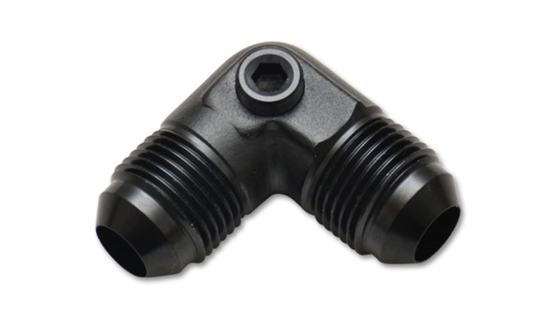 Vibrant -6AN to -6AN Male 90 Degree Union Adapter Fitting with 1/8in NPT Port Vibrant Fittings  AXOPROS