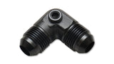 Vibrant Vibrant -8AN to -8AN Male 90 Degree Union Adapter Fitting with 1/8in NPT Port Fittings aftermarket performance part